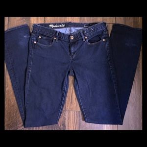 Madewell jeans Rail Straight